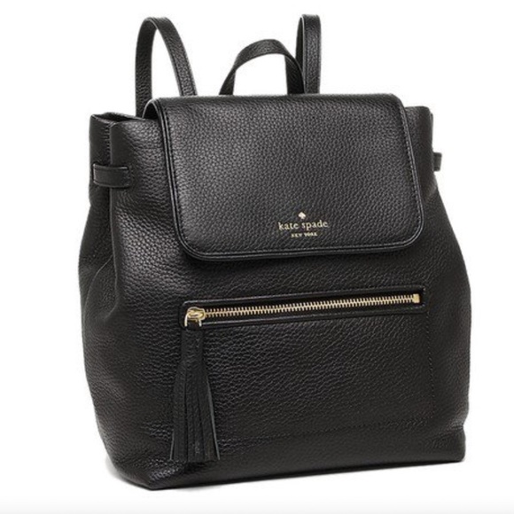 kate spade Handbags - Kate Spade New York Chester Street Kacy Pebbled Leather Backpack in Black